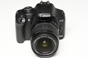 Canon EOS 500D + 18-55mm EF-S IS  -Gebrauchtartikel-