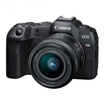 Canon EOS R8 +  RF 24-50mm 4,5-6,3  (Demokamera-Vorbestellung möglich - Auslieferung ab April 2023)