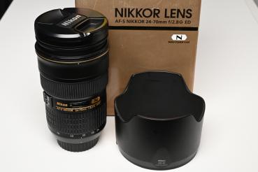 Nikon AF-S 24-70mm 2,8 G ED F-Mount  -Gebrauchtartikel-