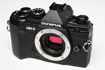 Olympus OM-D E-M5 III + ECG5 Camera Grip + Blitzgerät  -Gebrauchtartikel-