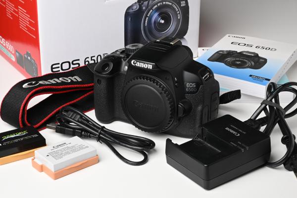 Canon EOS 650D Body  -Gebrauchtartikel-