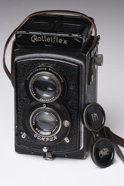 Rolleiflex Modell 622 mit Ledertasche  -Gebrauchtartikel-