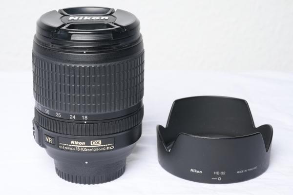Nikkor 18-105mm AF-S 3.5-5.6 G ED -Gebrauchtartikel-