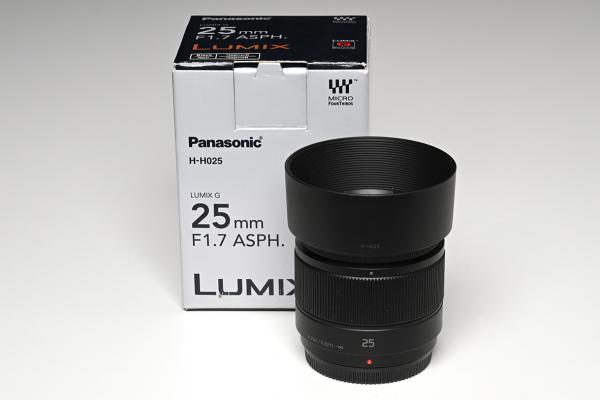 Panasonic Lumix H-H025 25mm 1:1,7 MFT  -Gebrauchtartikel-