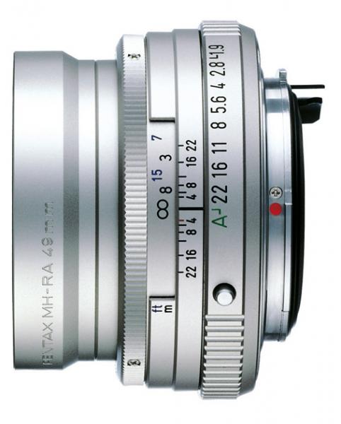 43 mm / F1,9 Limited silber smc PENTAX-FA